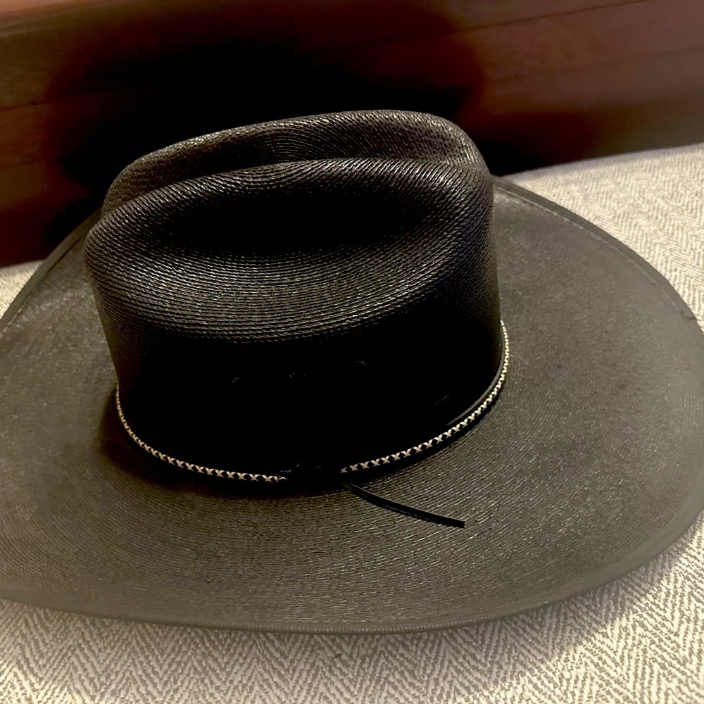 Straw cowboy hat